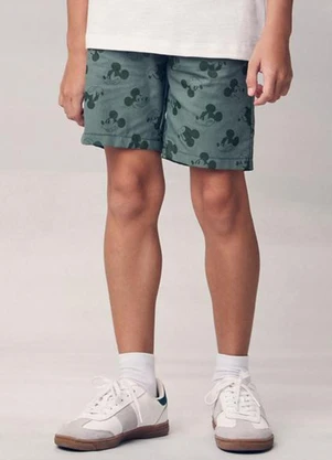 Youccie - Bermuda Escuro do Mickey Verde - YOUCCIE