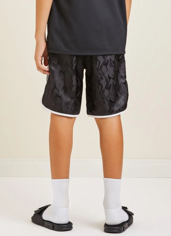 Youccie - Bermuda Esportiva Preta Preto 2