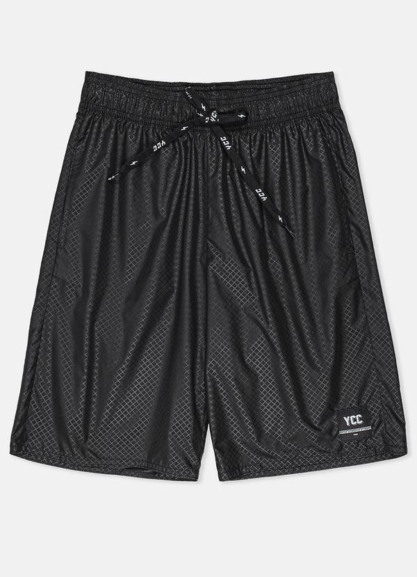 Youccie - Bermuda Esportiva Ycc Preta Preto