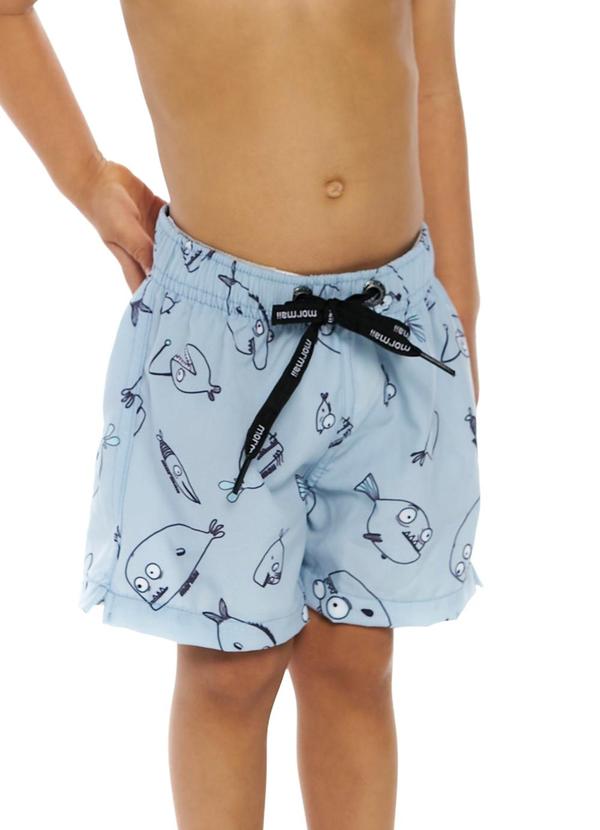 Mormaii - Bermuda Infantil Azul