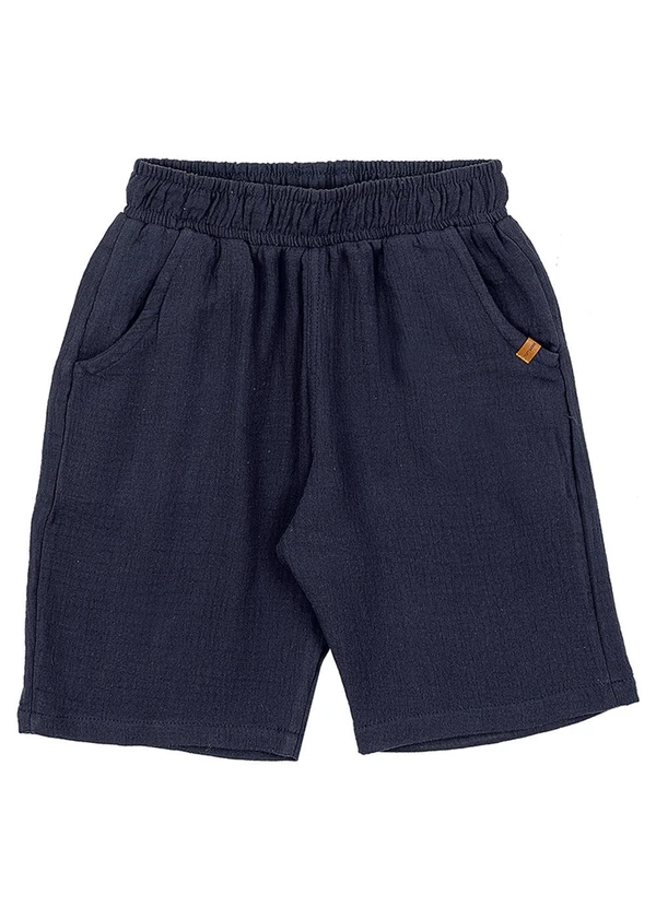 Soft Bonni - Bermuda Infantil Azul 2