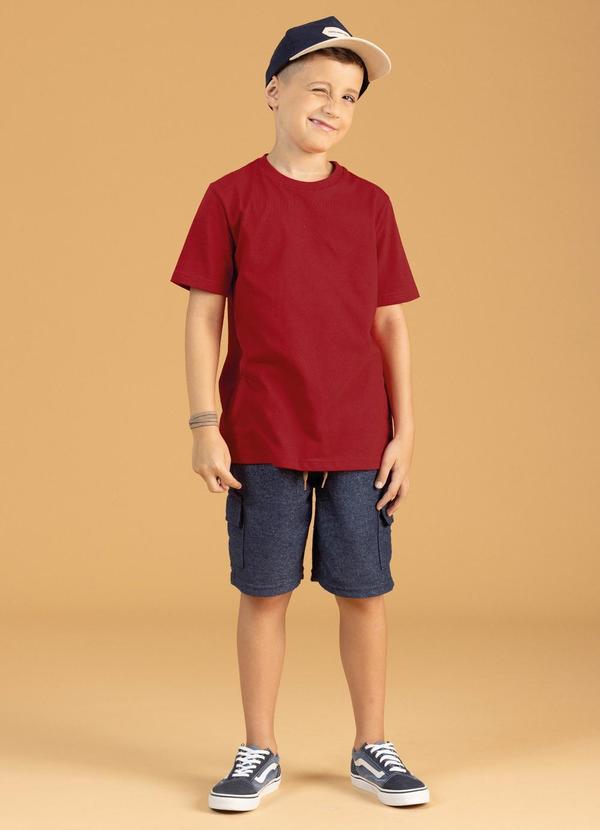 Soft Bonni - Bermuda Infantil Azul