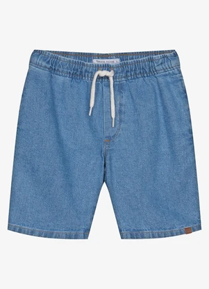Trick Nick - Bermuda Infantil com Elástico Azul - TRICK NICK
