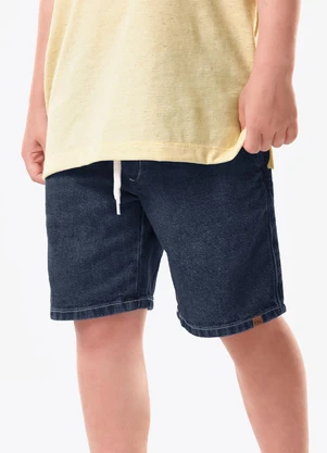 Trick Nick - Bermuda Infantil com Elástico Azul - TRICK NICK