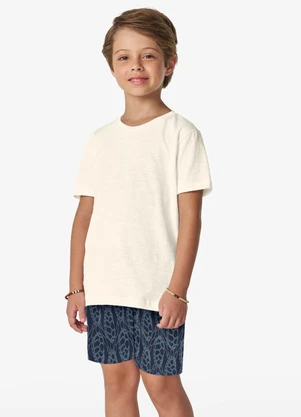 Trick Nick - Bermuda Infantil em Microfibra Marinho - TRICK NICK