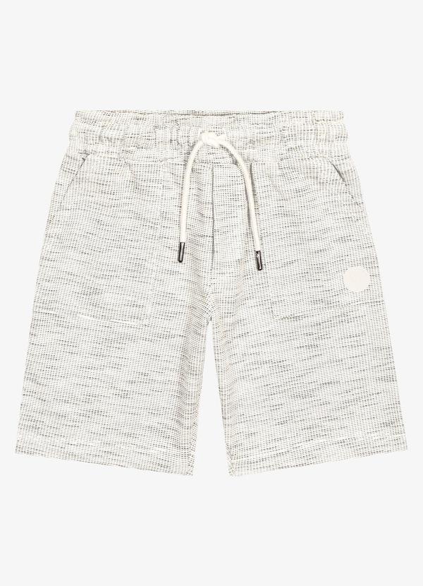 Trick Nick - Bermuda Infantil em Moletinho Bege