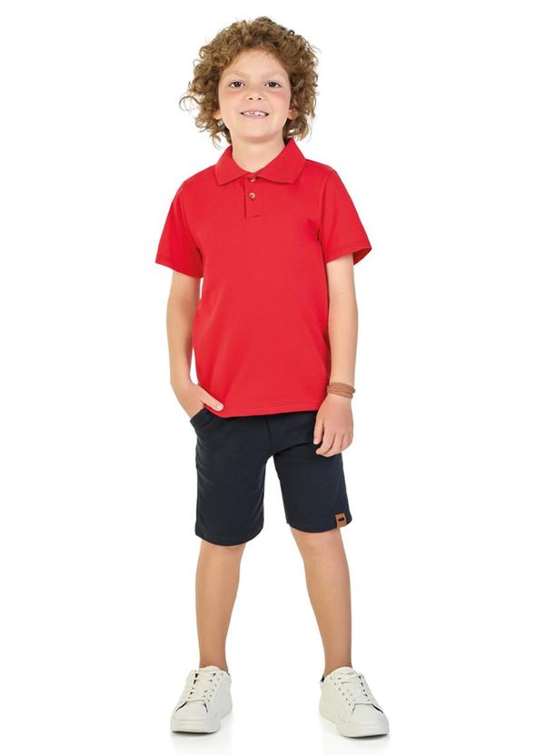 Marlan - Bermuda Infantil em Moletinho Preto 4