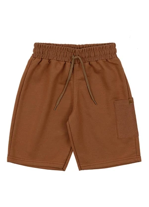 Soft Bonni - Bermuda Infantil Marrom - SOFT BONNI