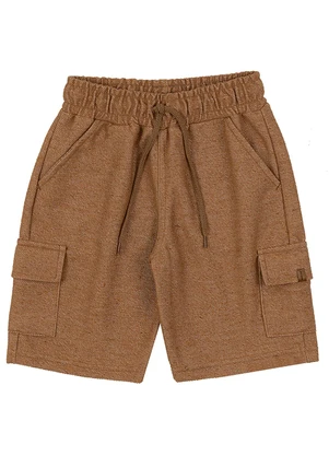 Soft Bonni - Bermuda Infantil Marrom - SOFT BONNI