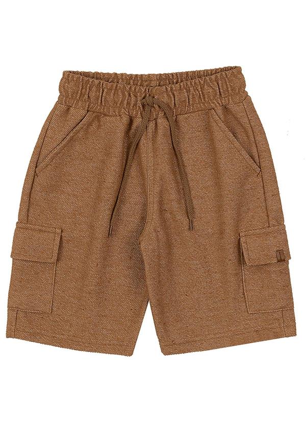 Soft Bonni - Bermuda Infantil Marrom 1