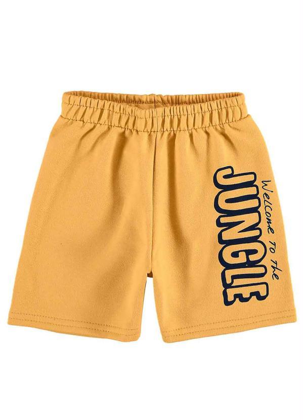 Kyly - Bermuda Infantil MeninoAmarelo