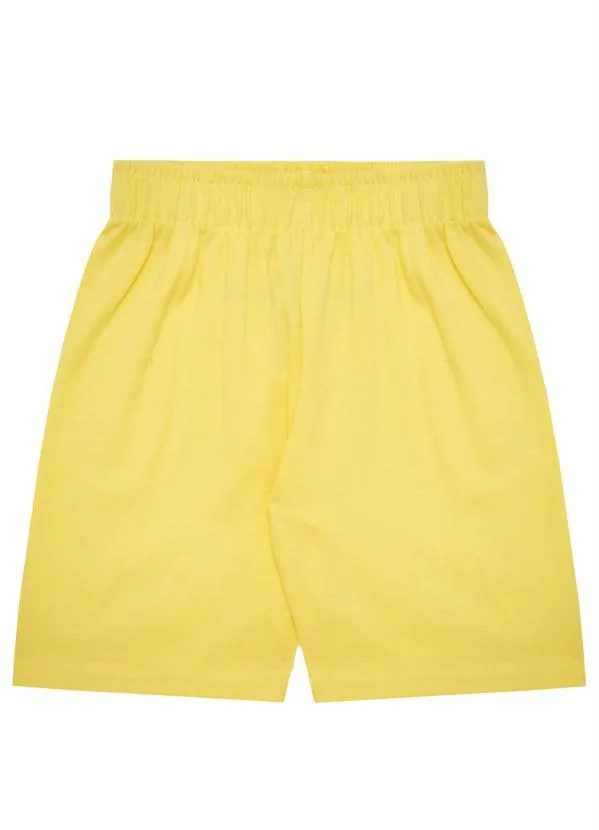 Kyly - Bermuda Infantil MeninoAmarelo