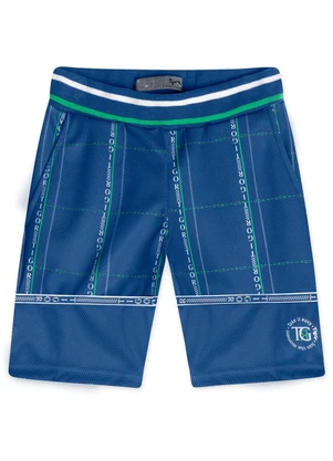 Tigor T Tigre - Bermuda Infantil Menino Azul - TIGOR T TIGRE