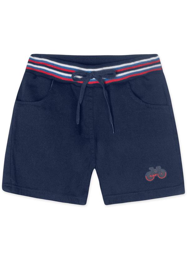 Marisol - Bermuda Infantil Masculina Azul