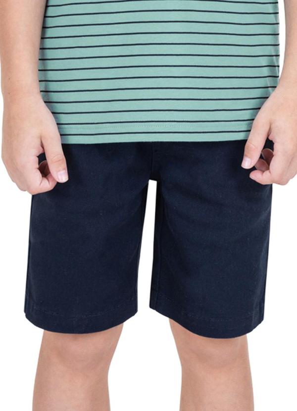 Trick Nick - Bermuda Infantil Masculina Azul