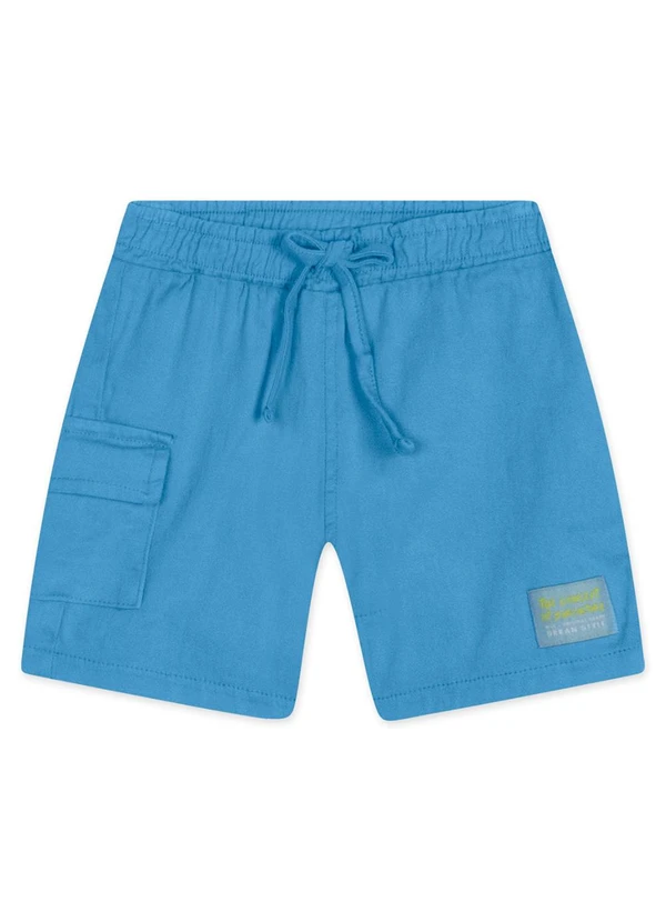 Marisol - Bermuda Infantil Masculina Azul