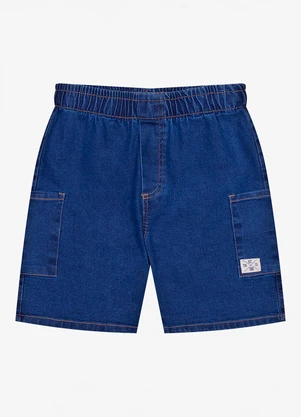 Trick Nick - Bermuda Infantil Masculina Azul - TRICK NICK