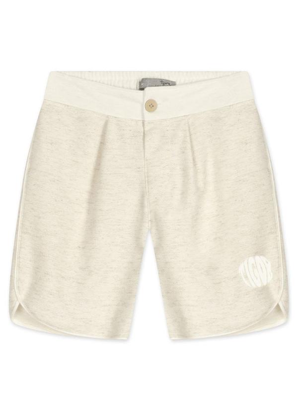 Tigor T Tigre - Bermuda Infantil Masculina Bege