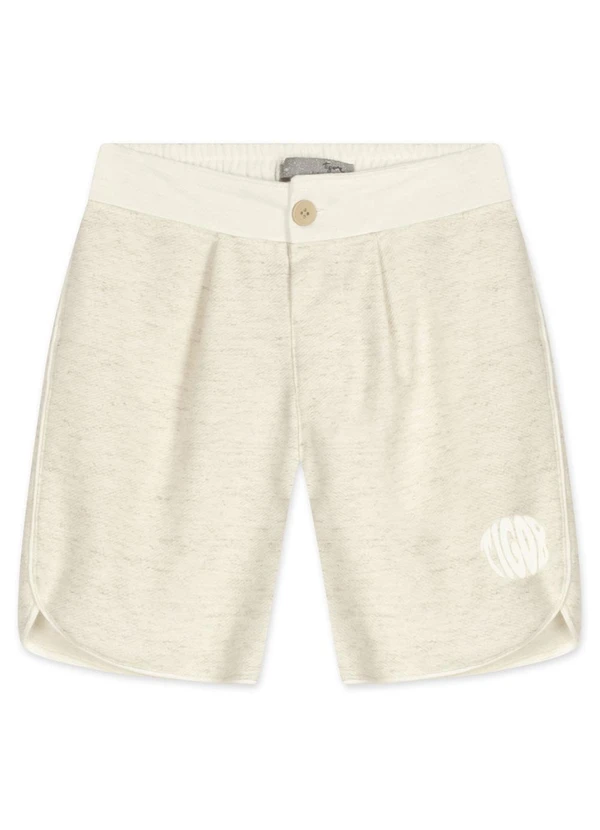 Tigor T Tigre - Bermuda Infantil Masculina Bege