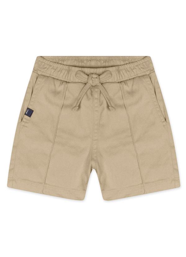 Marisol - Bermuda Infantil Masculina Bege
