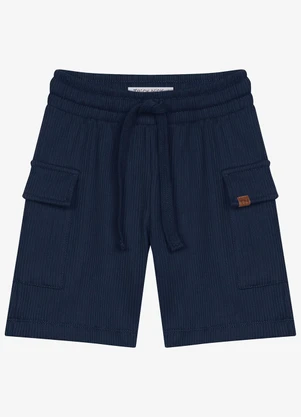 Trick Nick - Bermuda Infantil Masculina Gorgurinho Azul - TRICK NICK