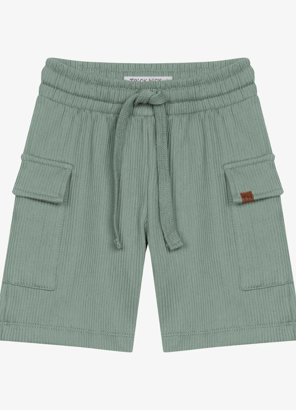 Trick Nick - Bermuda Infantil Masculina Gorgurinho Verde