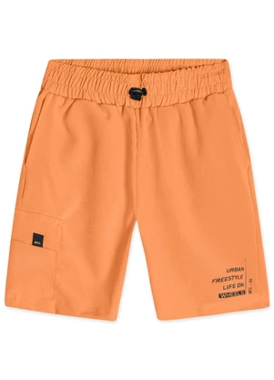 Marisol - Bermuda Infantil Masculina Laranja - MARISOL