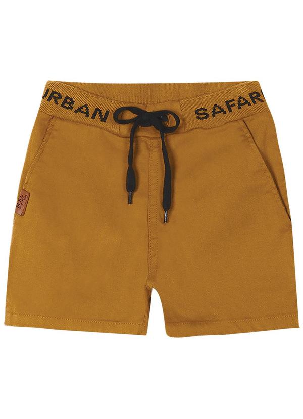 Marisol - Bermuda Infantil Menino Marrom 3