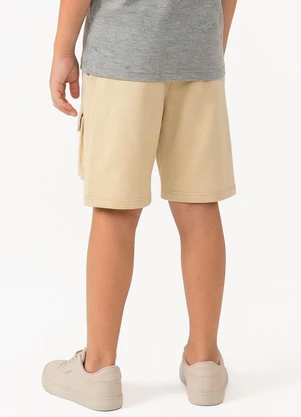 Marisol - Bermuda Infantil Masculina Marrom - MARISOL