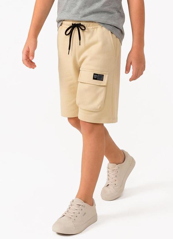 Marisol - Bermuda Infantil Masculina Marrom