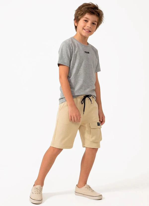 Marisol - Bermuda Infantil Masculina Marrom 3