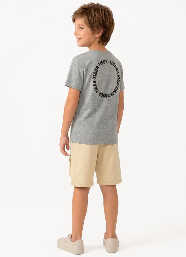 Marisol - Bermuda Infantil Masculina Marrom 4