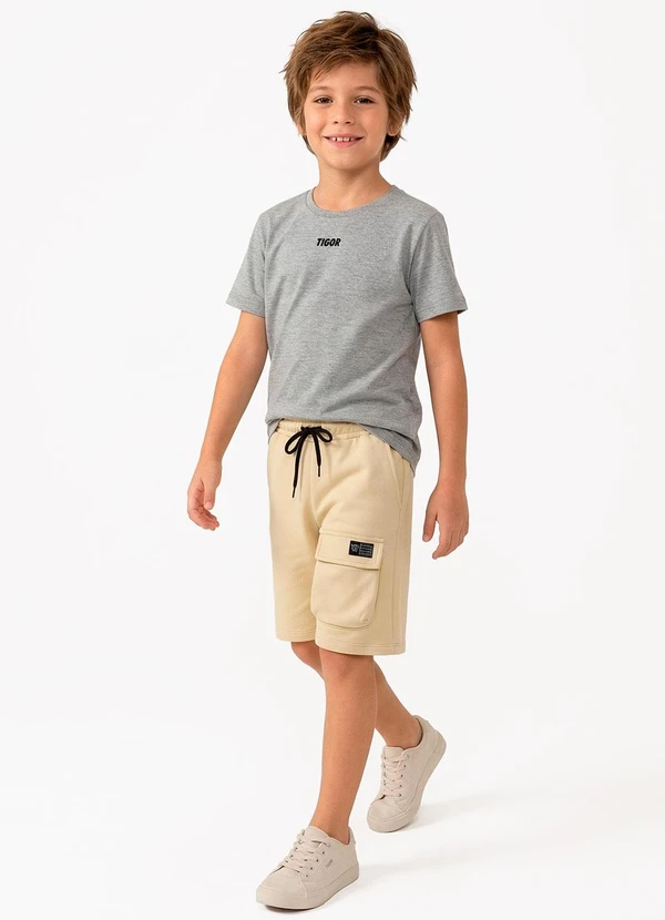 Marisol - Bermuda Infantil Masculina Marrom 5