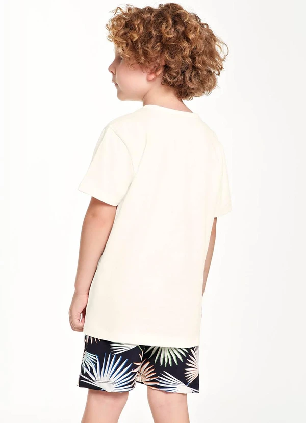 Trick Nick - Bermuda Infantil Masculina Microfibra Preto 4