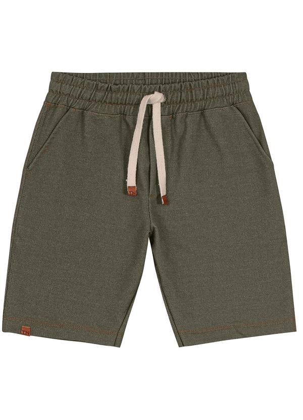 Trick Nick - Bermuda Infantil Menino Molecotton Verde