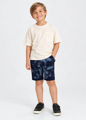 Rovi Kids - Bermuda Infantil Masculina Moletinho Kids Azul - ROVI KIDS