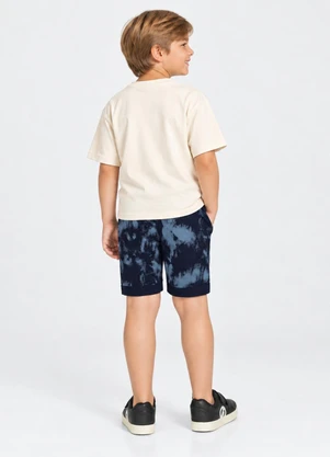 Rovi Kids - Bermuda Infantil Masculina Moletinho Kids Azul - ROVI KIDS