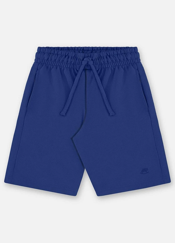 Up Baby - Bermuda Infantil Masculina Moletom Azul