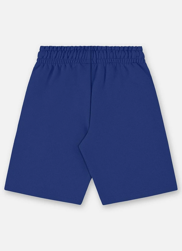 Up Baby - Bermuda Infantil Masculina Moletom Azul 2