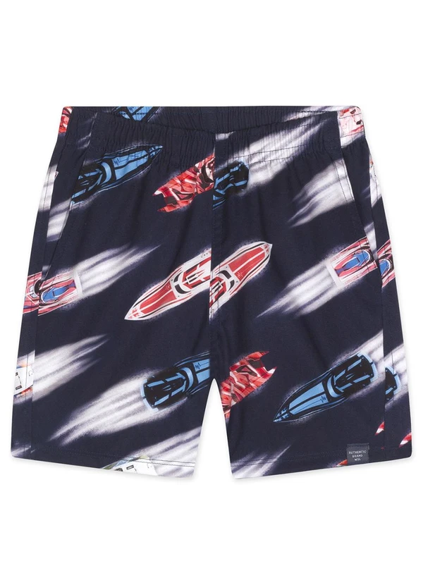 Marisol - Bermuda Infantil Masculina Preto