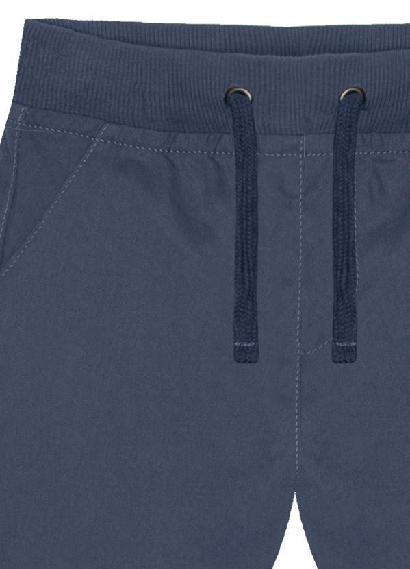 Trick Nick - Bermuda Infantil Menino Sarja Azul 3