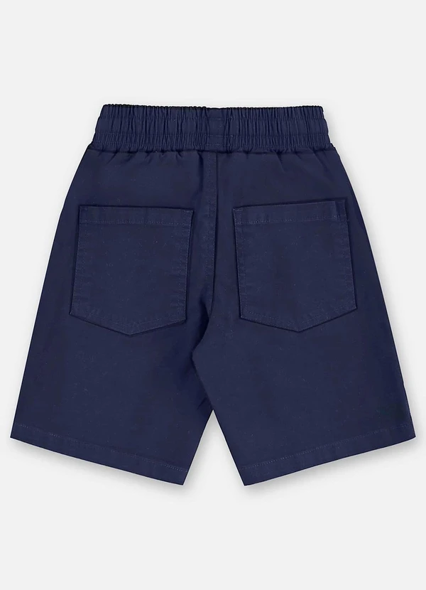 Up Baby - Bermuda Infantil Masculina Sarja Azul 4