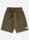 Up Baby - Bermuda Infantil Masculina Sarja Verde - variação: Verde
