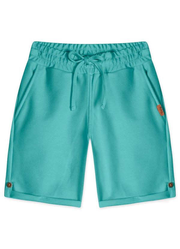 Marisol - Bermuda Infantil Masculina Verde