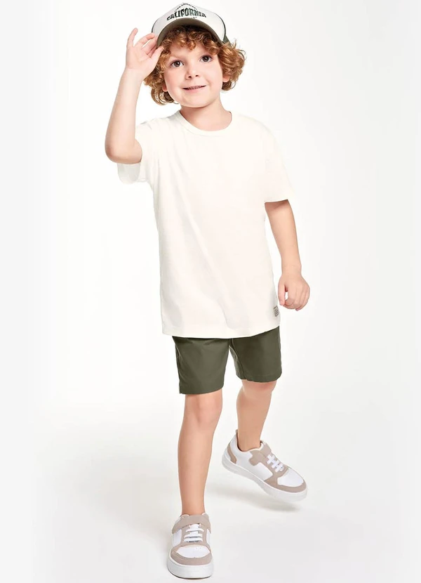 Trick Nick - Bermuda Infantil Masculina Verde 3