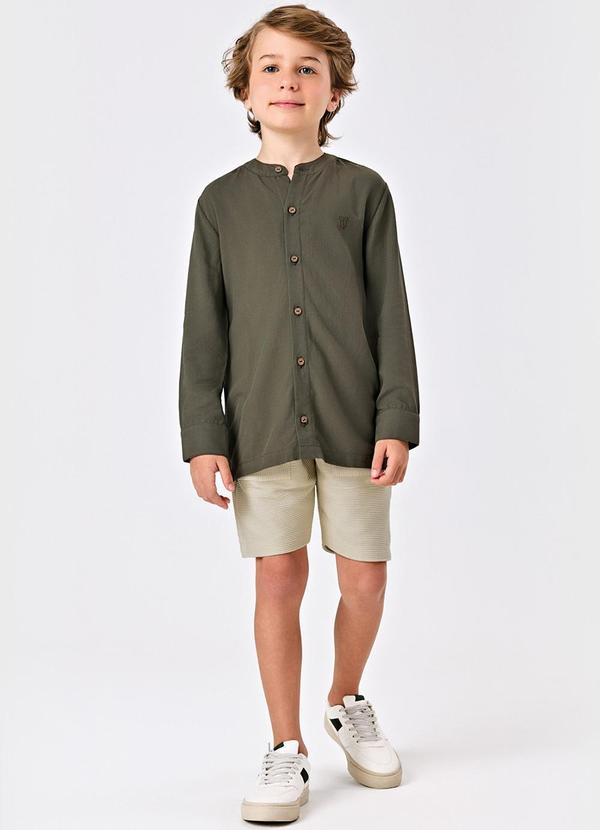 Trick Nick - Bermuda Infantil Masculino Gorgurinho Bege 3