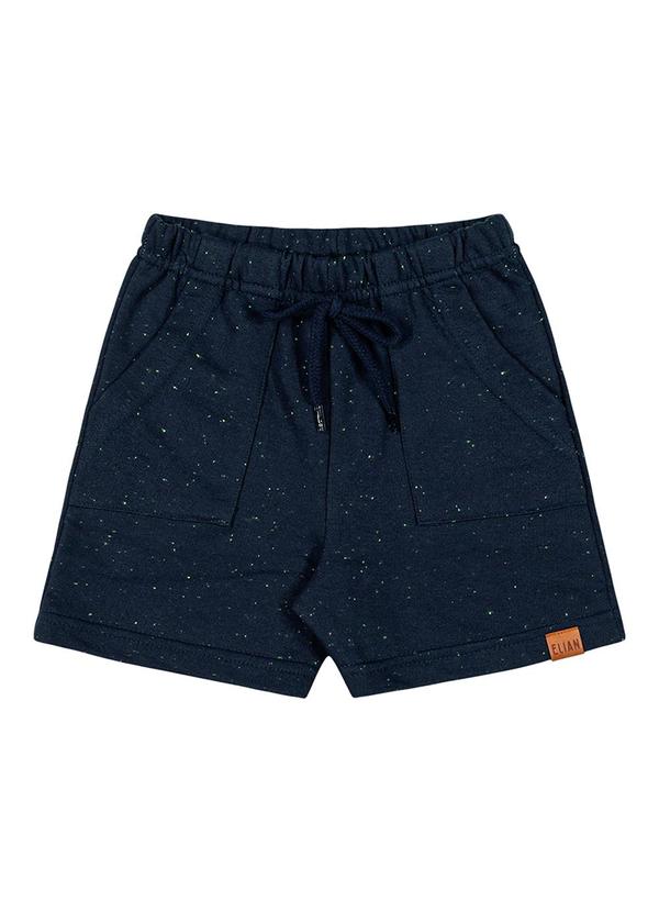 Elian - Bermuda Infantil Menino Básica Elian Azul