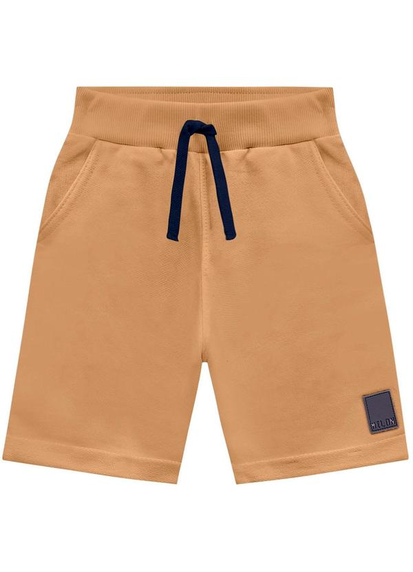 Milon - Bermuda Infantil Menino Básica Marrom 3