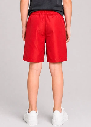 Ioluig - Bermuda Infantil Menino Básica Vermelho - IOLUIG
