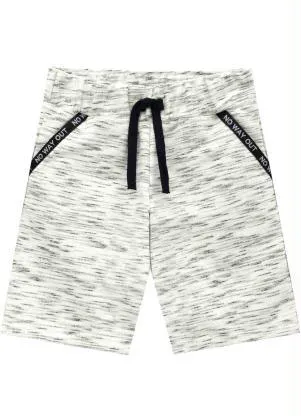 Milon - Bermuda Infantil Menino Bege - MILON